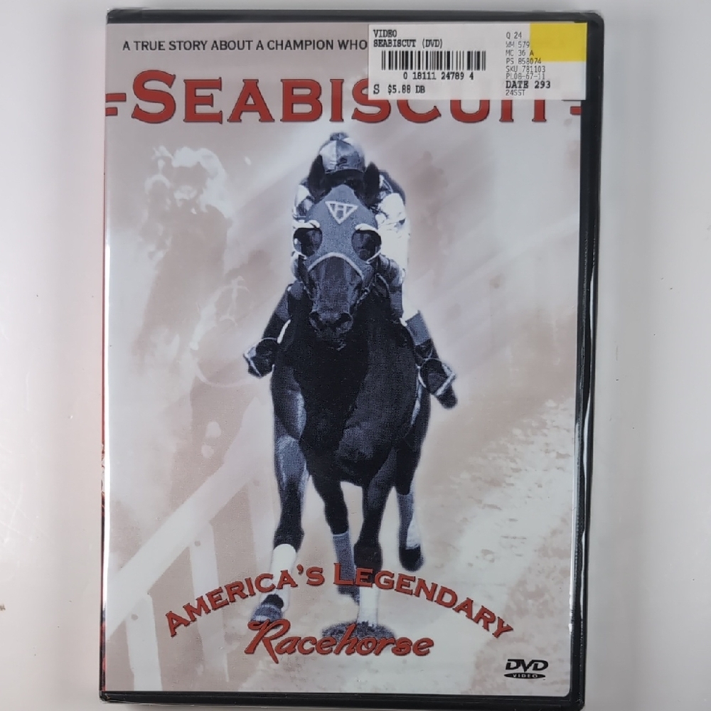 Seabiscuit DVD Documentary - New Sealed Mint!